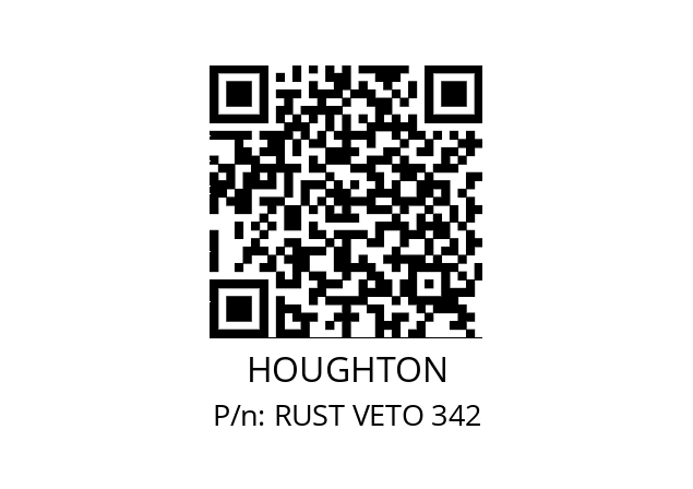   HOUGHTON RUST VETO 342