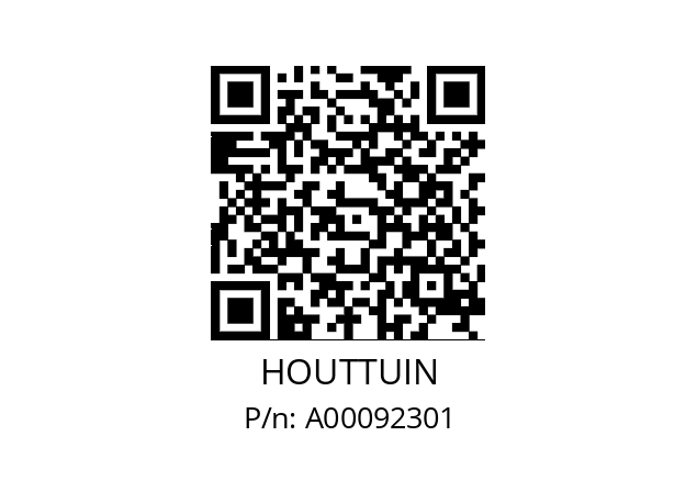   HOUTTUIN A00092301