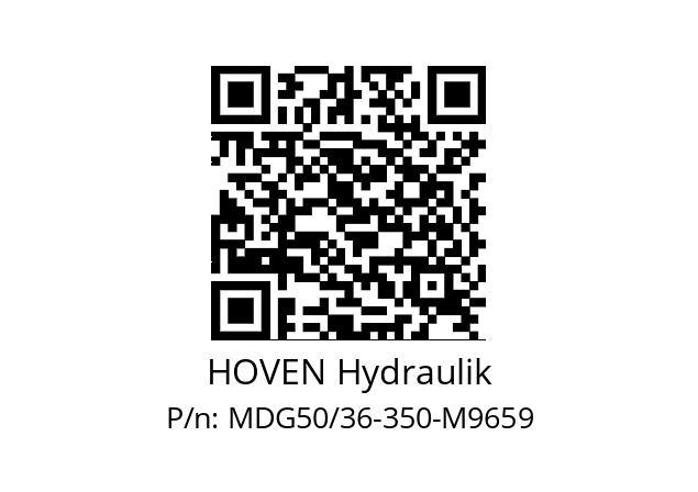   HOVEN Hydraulik MDG50/36-350-M9659