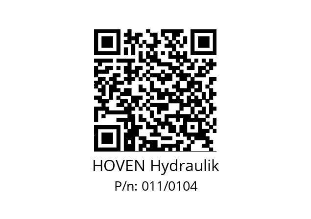   HOVEN Hydraulik 011/0104