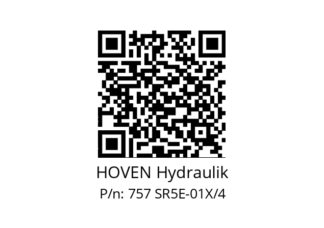   HOVEN Hydraulik 757 SR5E-01X/4