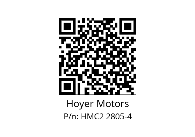   Hoyer Motors HMC2 2805-4