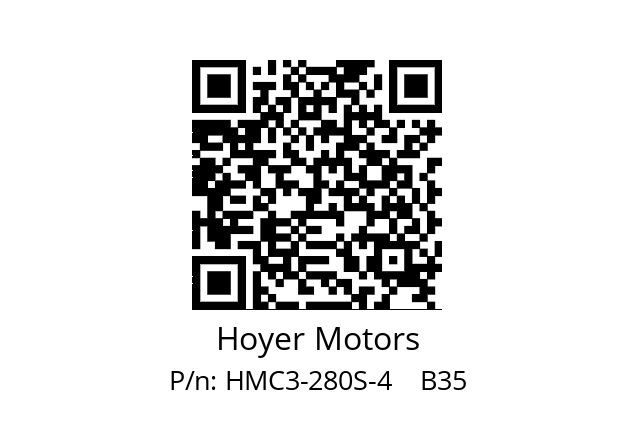   Hoyer Motors HMC3-280S-4    B35