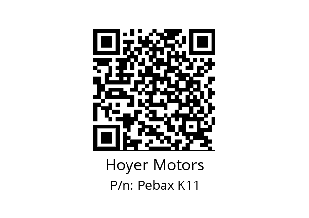   Hoyer Motors Pebax K11