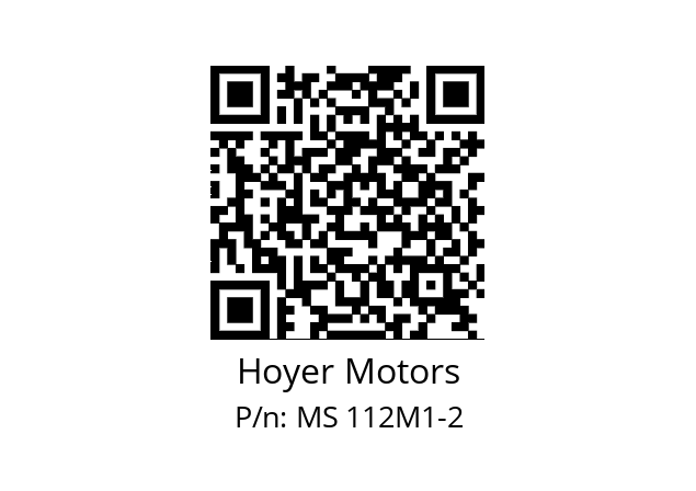   Hoyer Motors MS 112M1-2