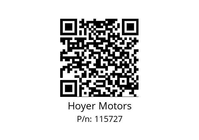   Hoyer Motors 115727