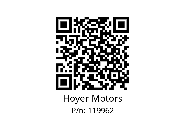   Hoyer Motors 119962