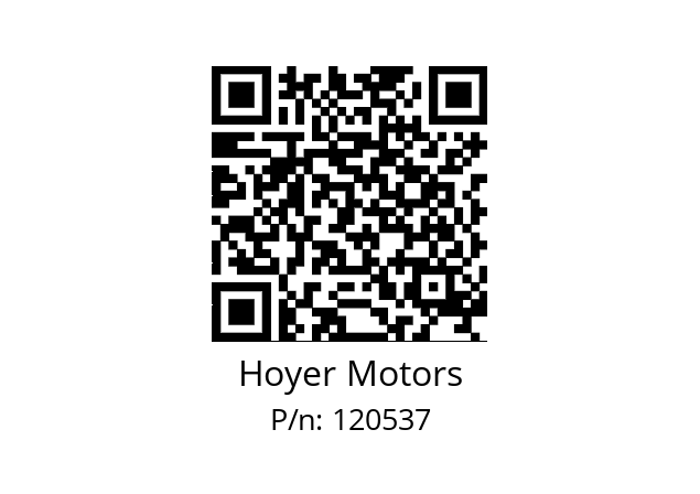   Hoyer Motors 120537