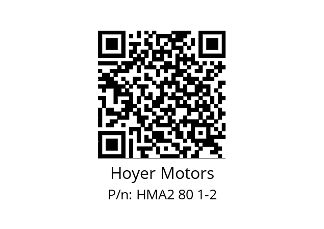   Hoyer Motors HMA2 80 1-2