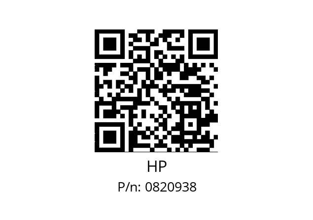   HP 0820938