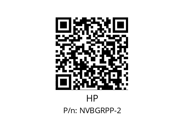   HP NVBGRPP-2