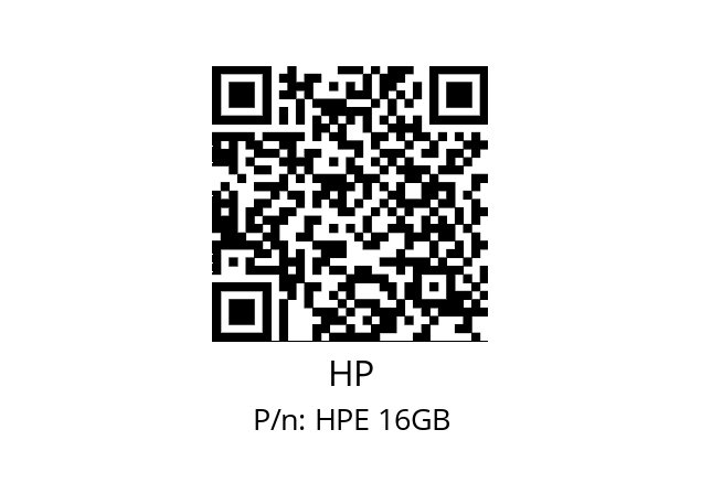   HP HPE 16GB