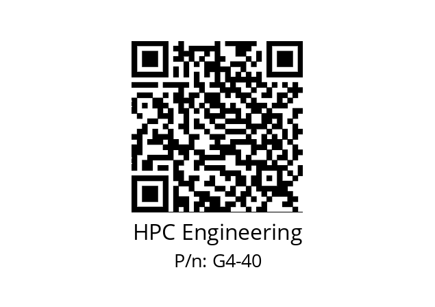   HPC Engineering G4-40