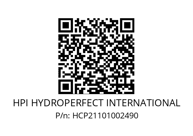   HPI HYDROPERFECT INTERNATIONAL HCP21101002490