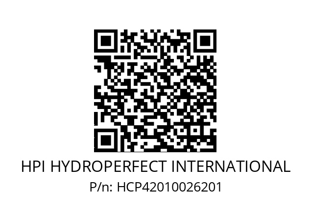   HPI HYDROPERFECT INTERNATIONAL HCP42010026201