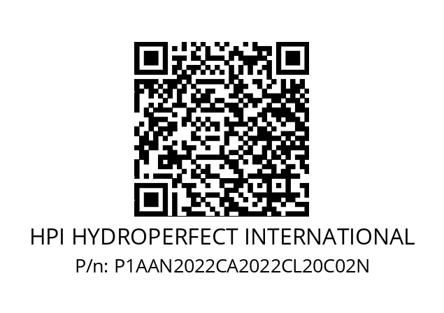   HPI HYDROPERFECT INTERNATIONAL P1AAN2022CA2022CL20C02N