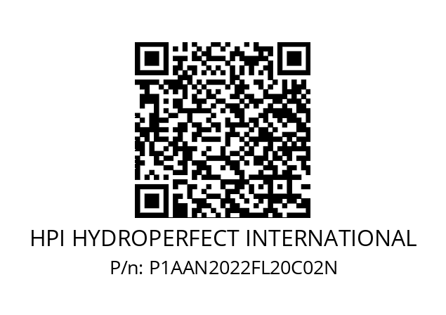   HPI HYDROPERFECT INTERNATIONAL P1AAN2022FL20C02N