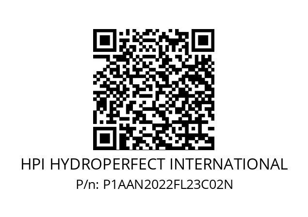   HPI HYDROPERFECT INTERNATIONAL P1AAN2022FL23C02N