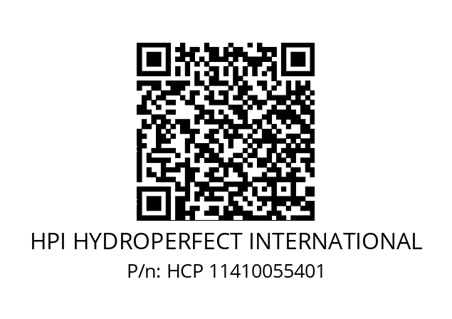   HPI HYDROPERFECT INTERNATIONAL HCP 11410055401