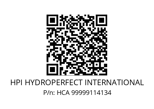   HPI HYDROPERFECT INTERNATIONAL HCA 99999114134