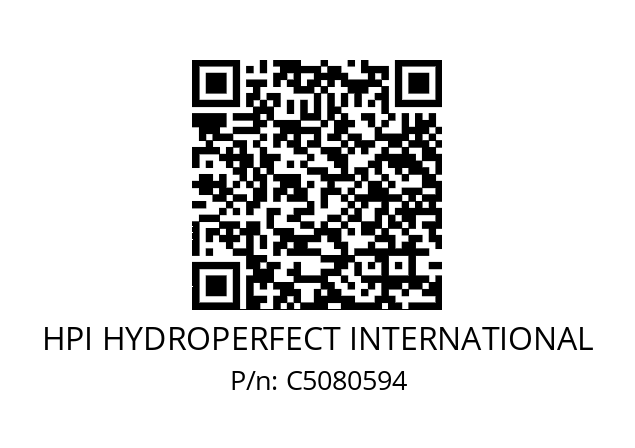   HPI HYDROPERFECT INTERNATIONAL C5080594