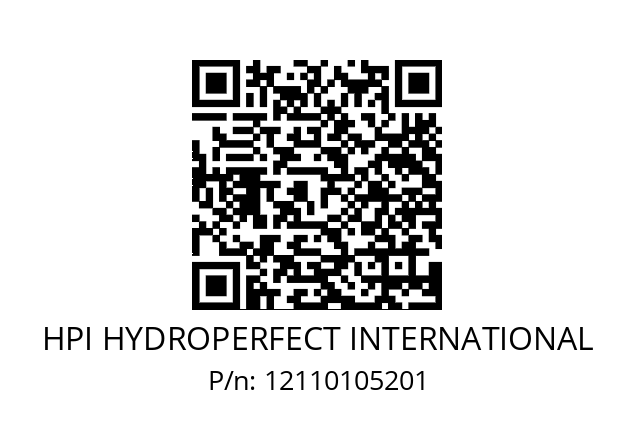   HPI HYDROPERFECT INTERNATIONAL 12110105201