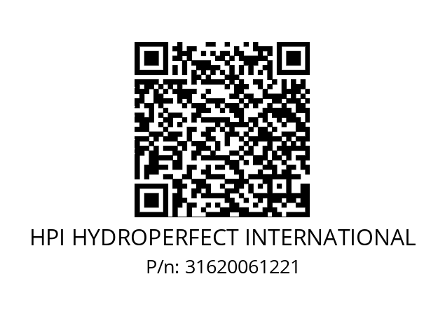   HPI HYDROPERFECT INTERNATIONAL 31620061221