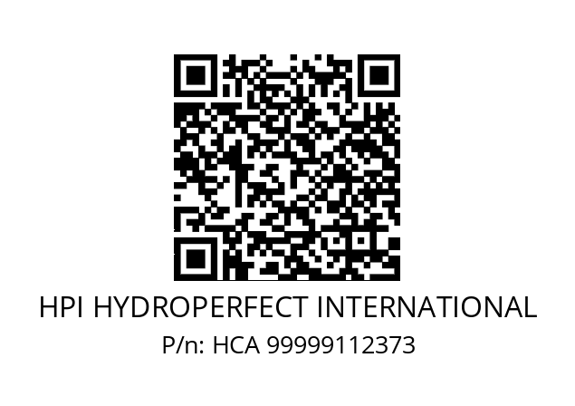   HPI HYDROPERFECT INTERNATIONAL HCA 99999112373