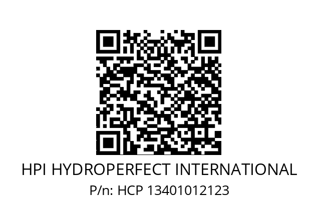   HPI HYDROPERFECT INTERNATIONAL HCP 13401012123