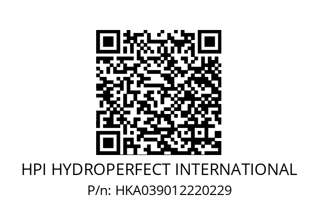   HPI HYDROPERFECT INTERNATIONAL HKA039012220229