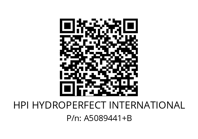   HPI HYDROPERFECT INTERNATIONAL A5089441+B