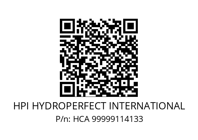   HPI HYDROPERFECT INTERNATIONAL HCA 99999114133