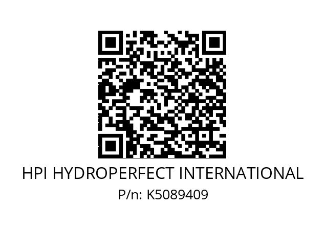   HPI HYDROPERFECT INTERNATIONAL K5089409