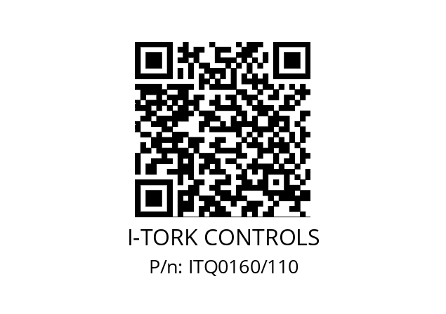   I-TORK CONTROLS ITQ0160/110