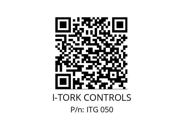   I-TORK CONTROLS ITG 050