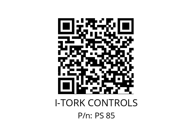   I-TORK CONTROLS PS 85