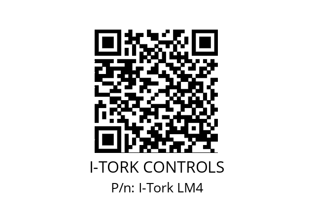   I-TORK CONTROLS I-Tork LM4