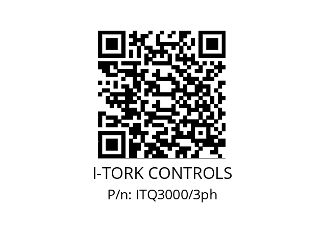   I-TORK CONTROLS ITQ3000/3ph