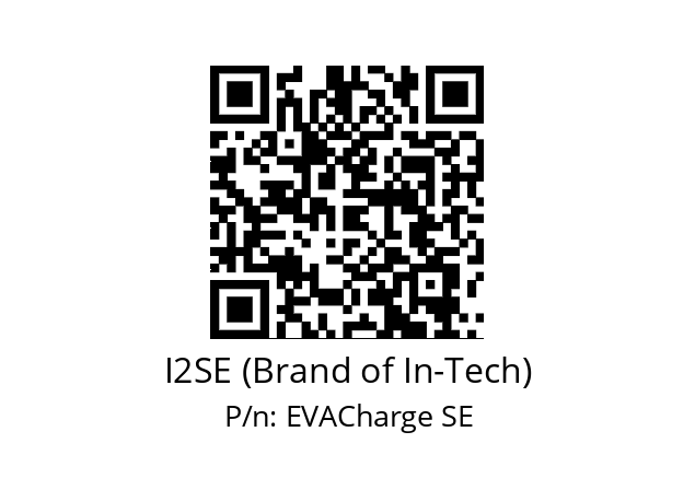   I2SE (Brand of In-Tech) EVACharge SE