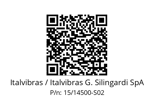   Italvibras / Italvibras G. Silingardi SpA 15/14500-S02