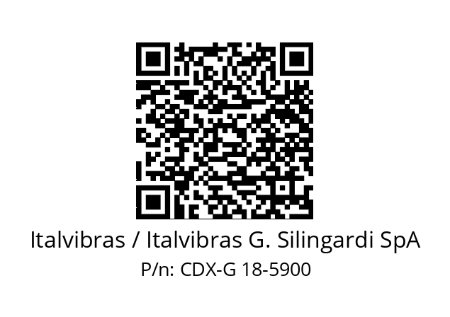   Italvibras / Italvibras G. Silingardi SpA CDX-G 18-5900