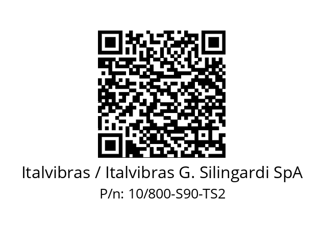   Italvibras / Italvibras G. Silingardi SpA 10/800-S90-TS2