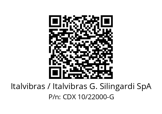   Italvibras / Italvibras G. Silingardi SpA CDX 10/22000-G