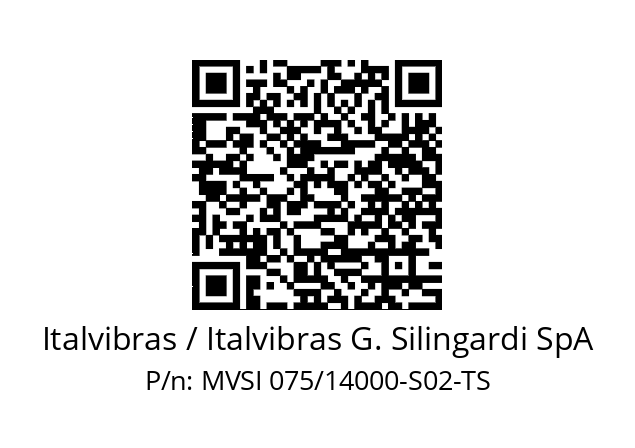   Italvibras / Italvibras G. Silingardi SpA MVSI 075/14000-S02-TS