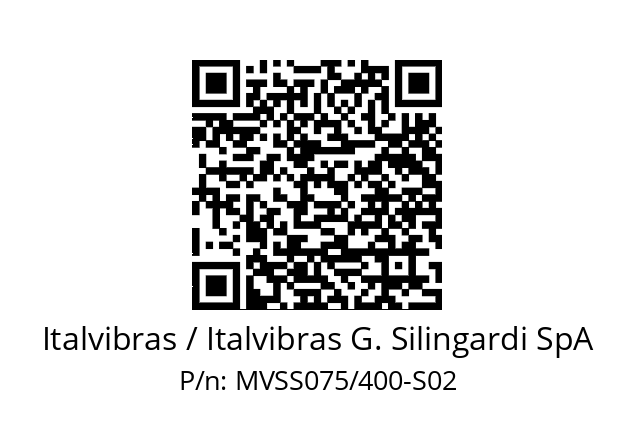   Italvibras / Italvibras G. Silingardi SpA MVSS075/400-S02