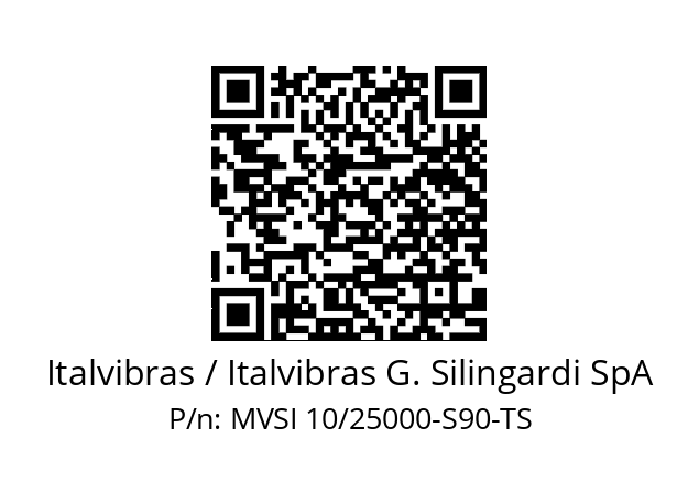   Italvibras / Italvibras G. Silingardi SpA MVSI 10/25000-S90-TS