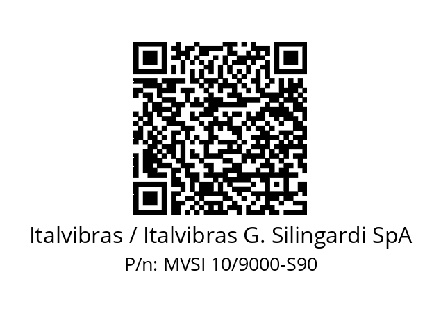   Italvibras / Italvibras G. Silingardi SpA MVSI 10/9000-S90