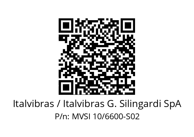   Italvibras / Italvibras G. Silingardi SpA MVSI 10/6600-S02