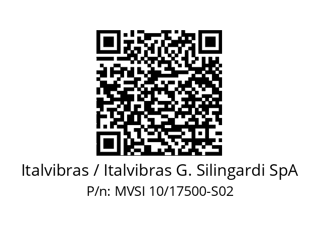   Italvibras / Italvibras G. Silingardi SpA MVSI 10/17500-S02