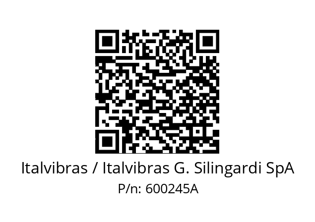   Italvibras / Italvibras G. Silingardi SpA 600245A